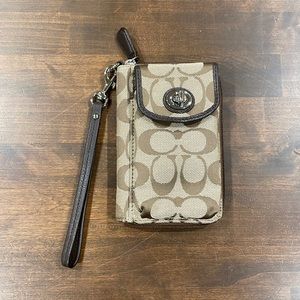 Vintage Coach Wristlet Wallet
